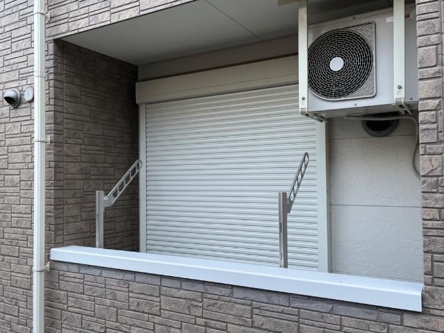 スカイコートＭの内装|窓シャッター