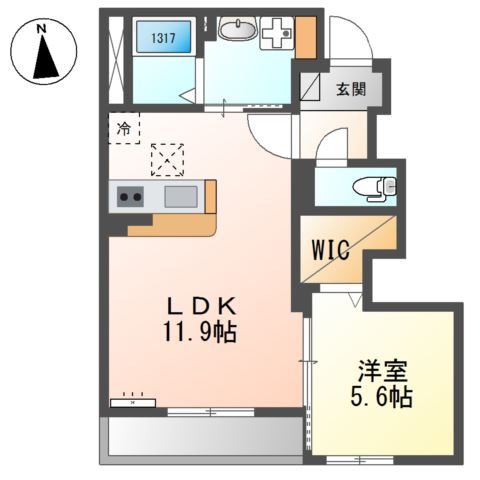 シャンペトルの間取り