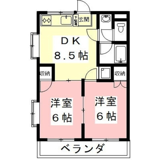 メゾン新明の間取り