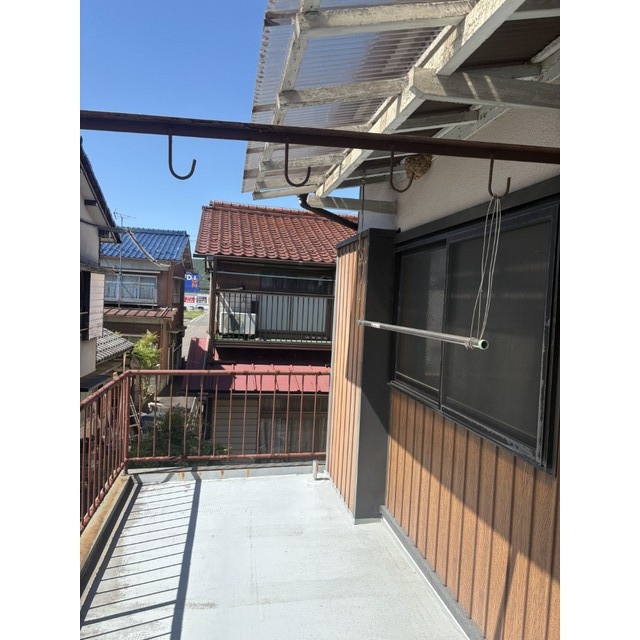 岐阜市正木中４丁目の一戸建てのバルコニー