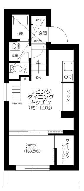 LiveFlat蔵前 の間取り