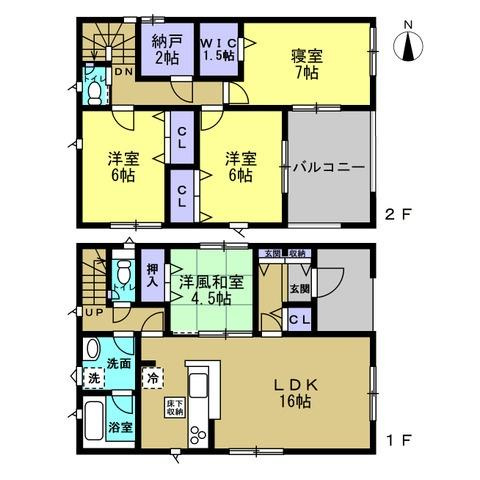 岩出市中迫第6-1号棟　新築戸建