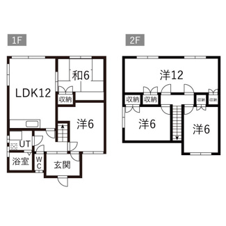 【間取り】 | 新琴似1-10戸建
