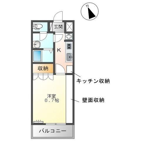 【間取り】 | ベル　ルージュ