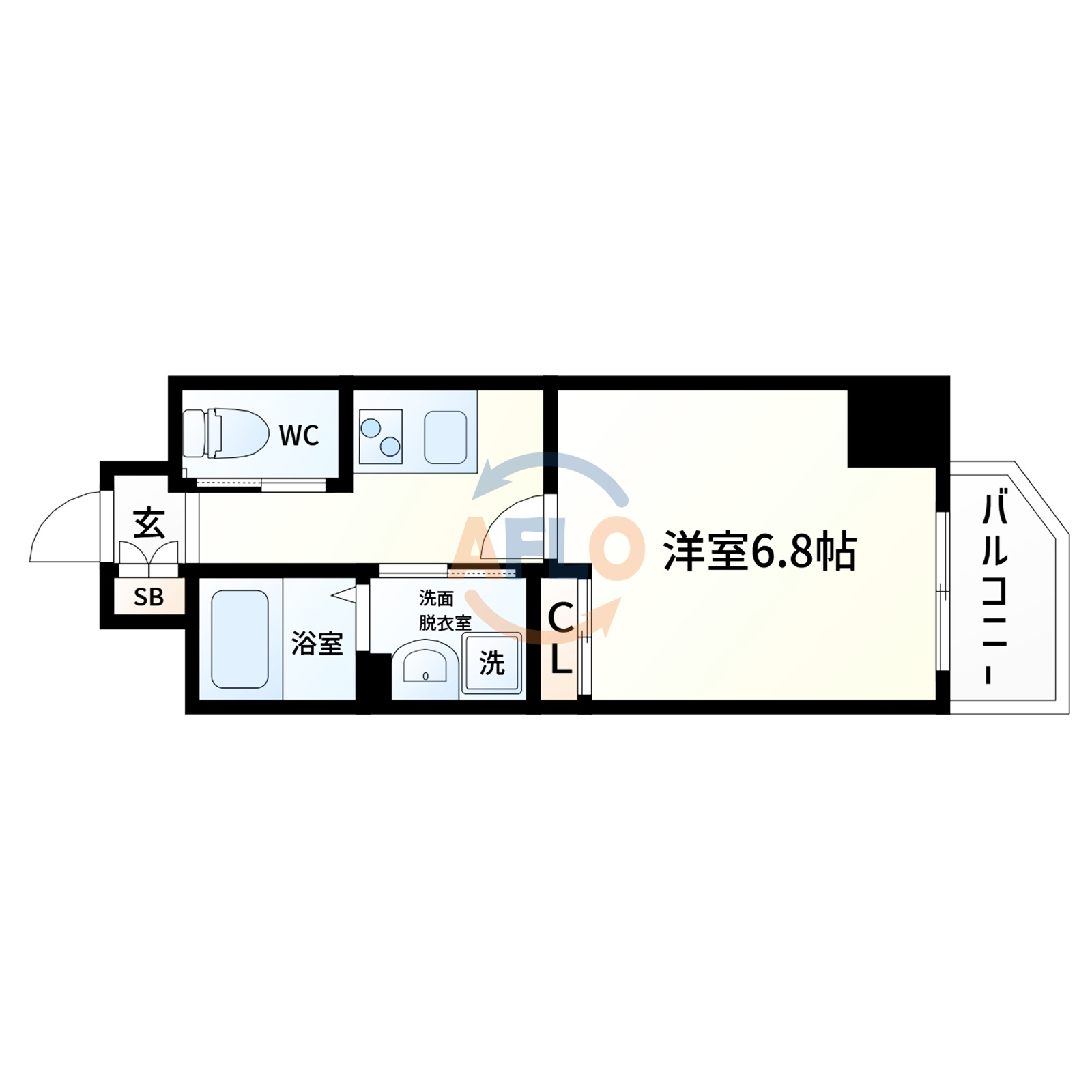 ジュネーゼグラン本町EASTの間取り|ジュネ―グラン本町EAST　間取り