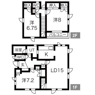 【間取り】 | 新琴似1条11丁目戸建