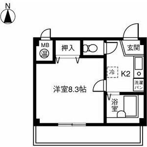 AMOUR K・Hの間取り