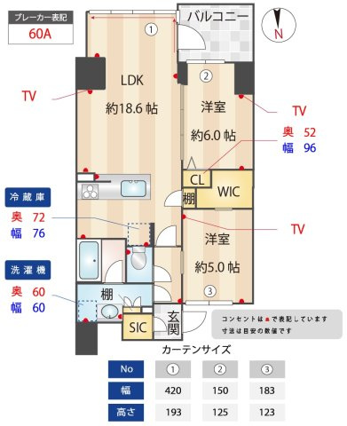 【間取り】 | S-RESIDENCE谷町六丁目alo