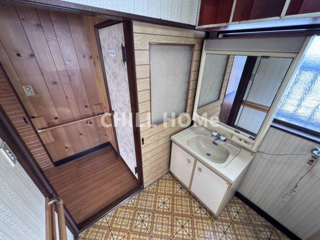 みどり市笠懸町鹿平屋の洗面所|当社、チルホームのHPもご覧ください(^^)/物件情報多数♪
