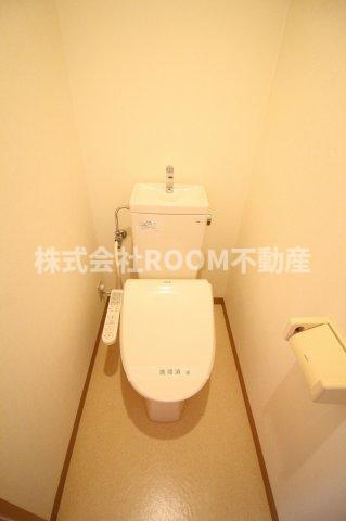 ガーデンヒルズ鷹尾のトイレ|落ち着いたトイレです