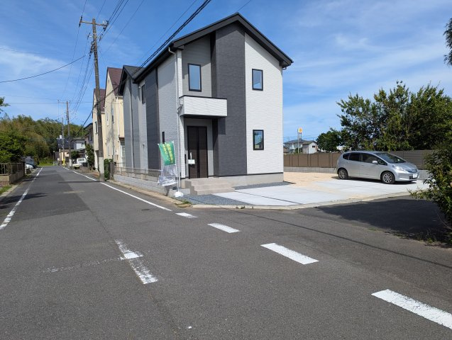 水戸市住吉町　5期の前面道路含む現地写真|前面道路含む現地写真です