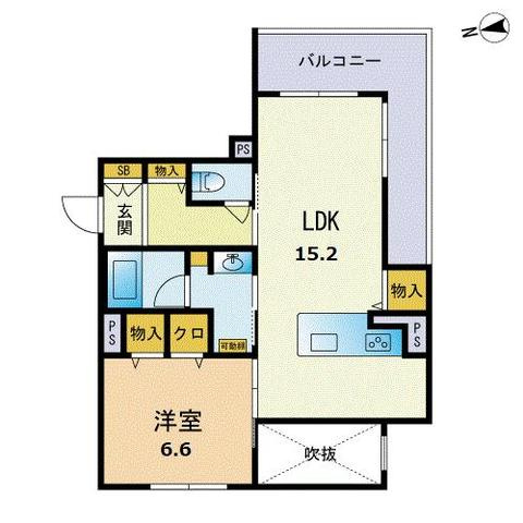 ケイズ千早レジデンスの間取り