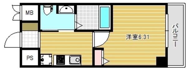 グランパシフィック聖天坂の間取り