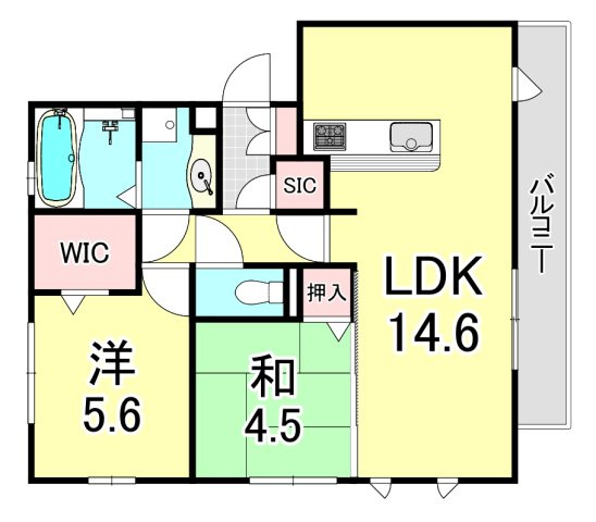 クレスタの間取り