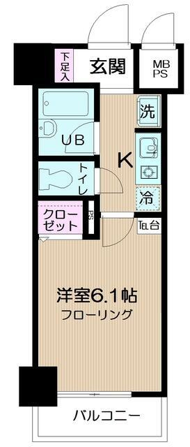 日神パレステージ三軒茶屋第２の間取り|間取図 