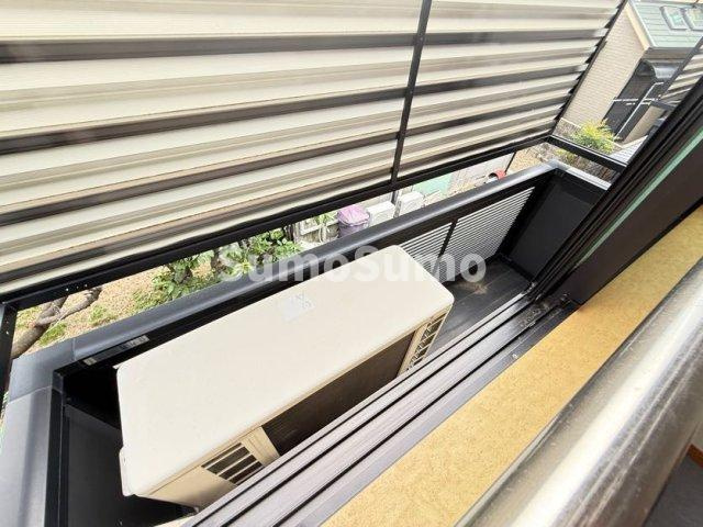 レオパレスクレスト御影のバルコニー