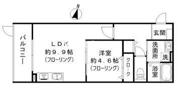 ＭＯＣＸＩＯＮ御影の間取り