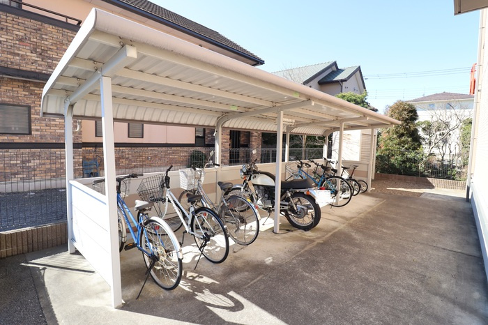 ボナール壱番館のその他共用部分|駐輪場です
