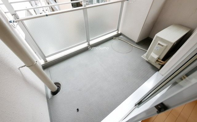 エイペックス東心斎橋Ⅰのバルコニー