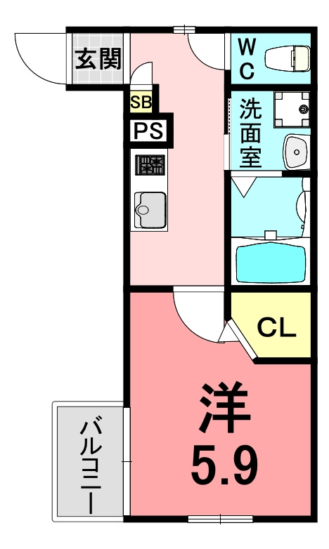 アビタ青木パークサイドの間取り