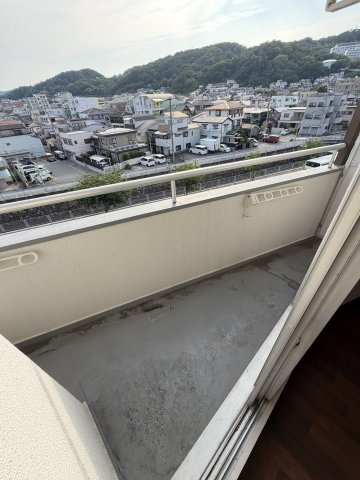 リバティー壱番館のバルコニー