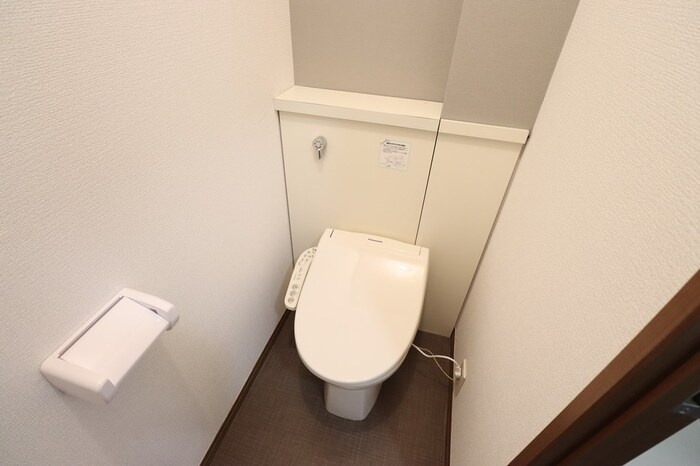 ディアコート　Ｃのトイレ|トイレもきれいです