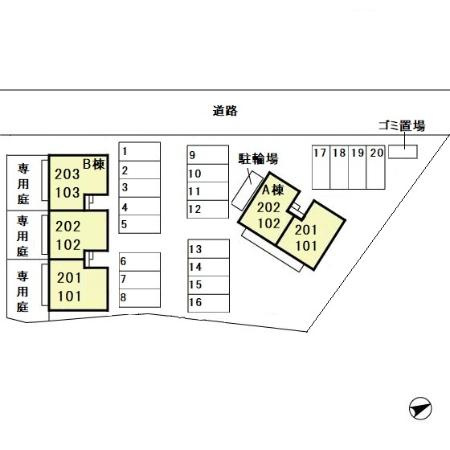 Ｆｒｅｙｊａの区画図