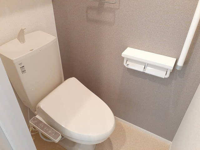 グランテラス　Ｃのトイレ|シンプルで使いやすいトイレです