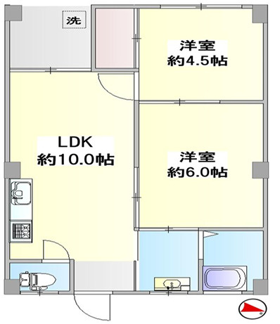 和田宮マンションの間取り