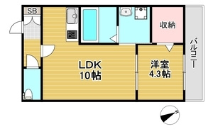 フォルモント須磨の間取り