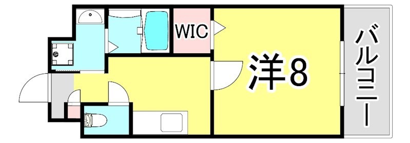 ツルトスコⅡ番館の間取り