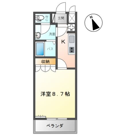 そよ風の間取り