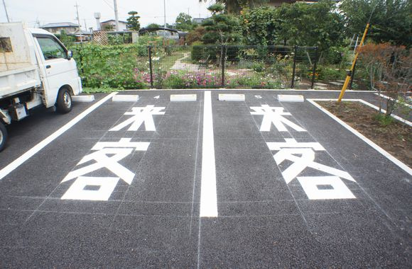 カサベルテもみじ谷Ｄの駐車場