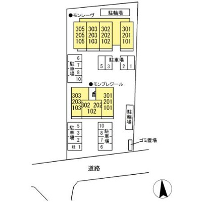 【区画図】 | モン レーヴ