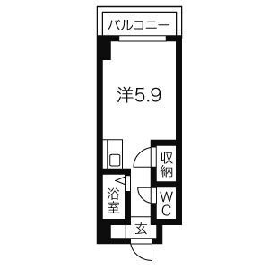 クレールショーワIVの間取り