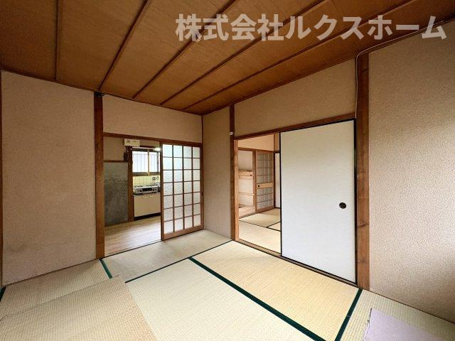 三島　長屋住宅の居間・リビング