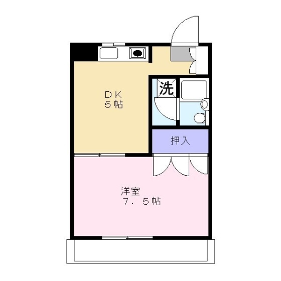 レスピラールⅡの間取り