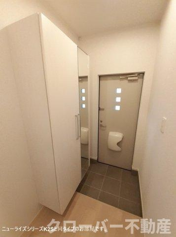 ベルクビューの玄関