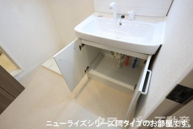 ベルクビューの洗面所