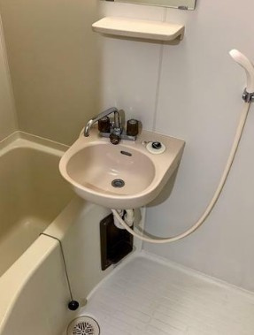 横浜市旭区川井宿町の賃貸マンションの洗面所