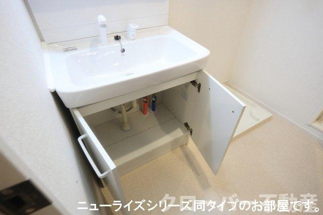 ベルクビューの洗面所