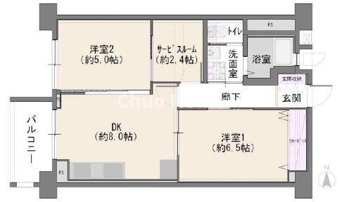 業平橋住宅の間取り|新規リノベーションマンション。安心のアフターサービス保証付きですのでご購入後も安心して暮らせます。