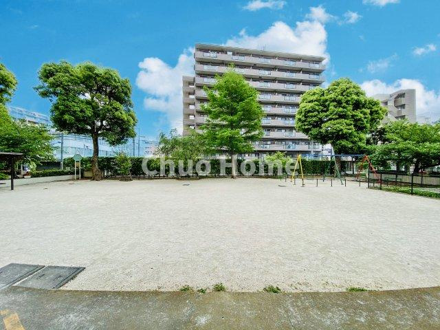 業平橋住宅の中庭|中庭