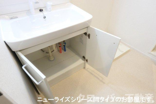 ベルクビューの洗面所