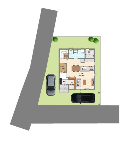 JUST PIA HOUSE 東和田B2
