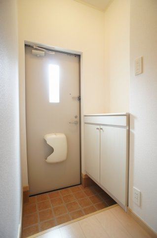 ブルックハイツⅦの玄関