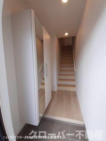ベルクビューの玄関