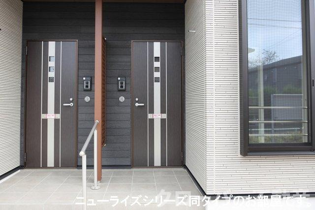 ベルクビューの玄関
