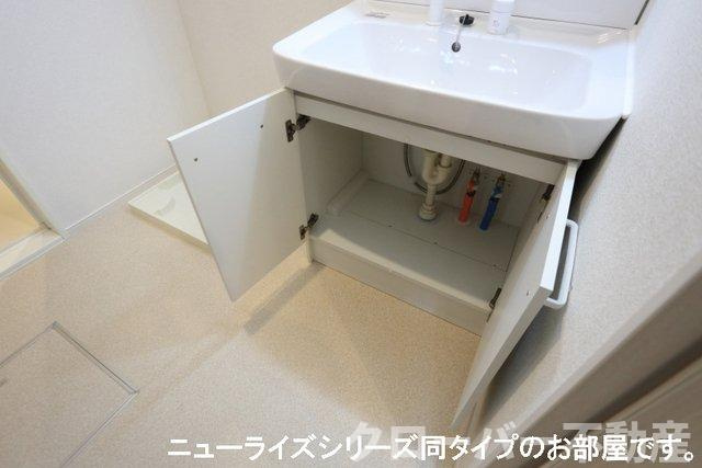 ベルクビューの洗面所
