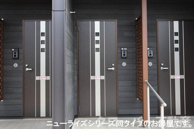 ベルクビューの玄関